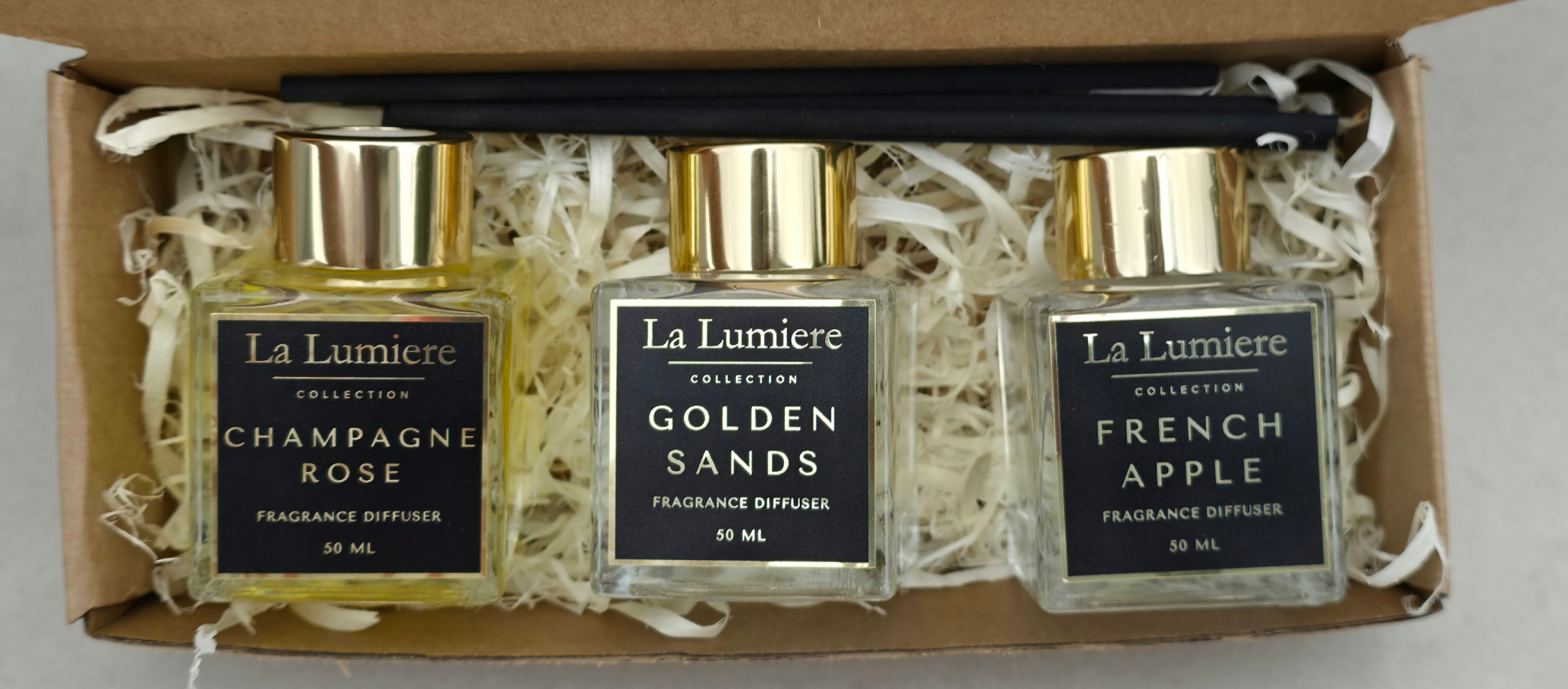 Best selling Diffuser trio gift set – La Lumiere